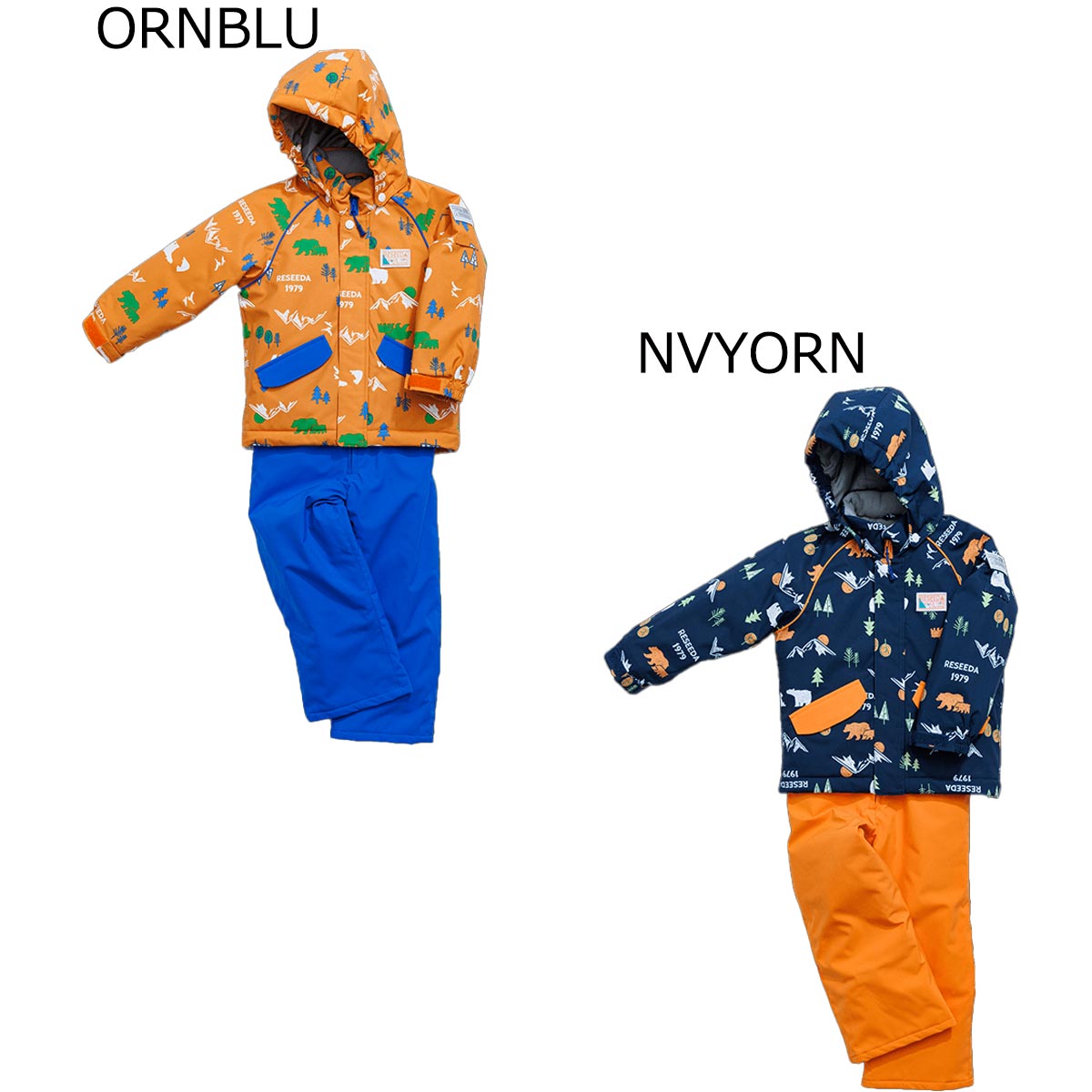 レセーダ RESEEDA スノボー スノボ スノーボード ウェア 上下セット TODDLER SUIT RES56005 ジュニア キッズ 子ども 男の子 女の子 23-24