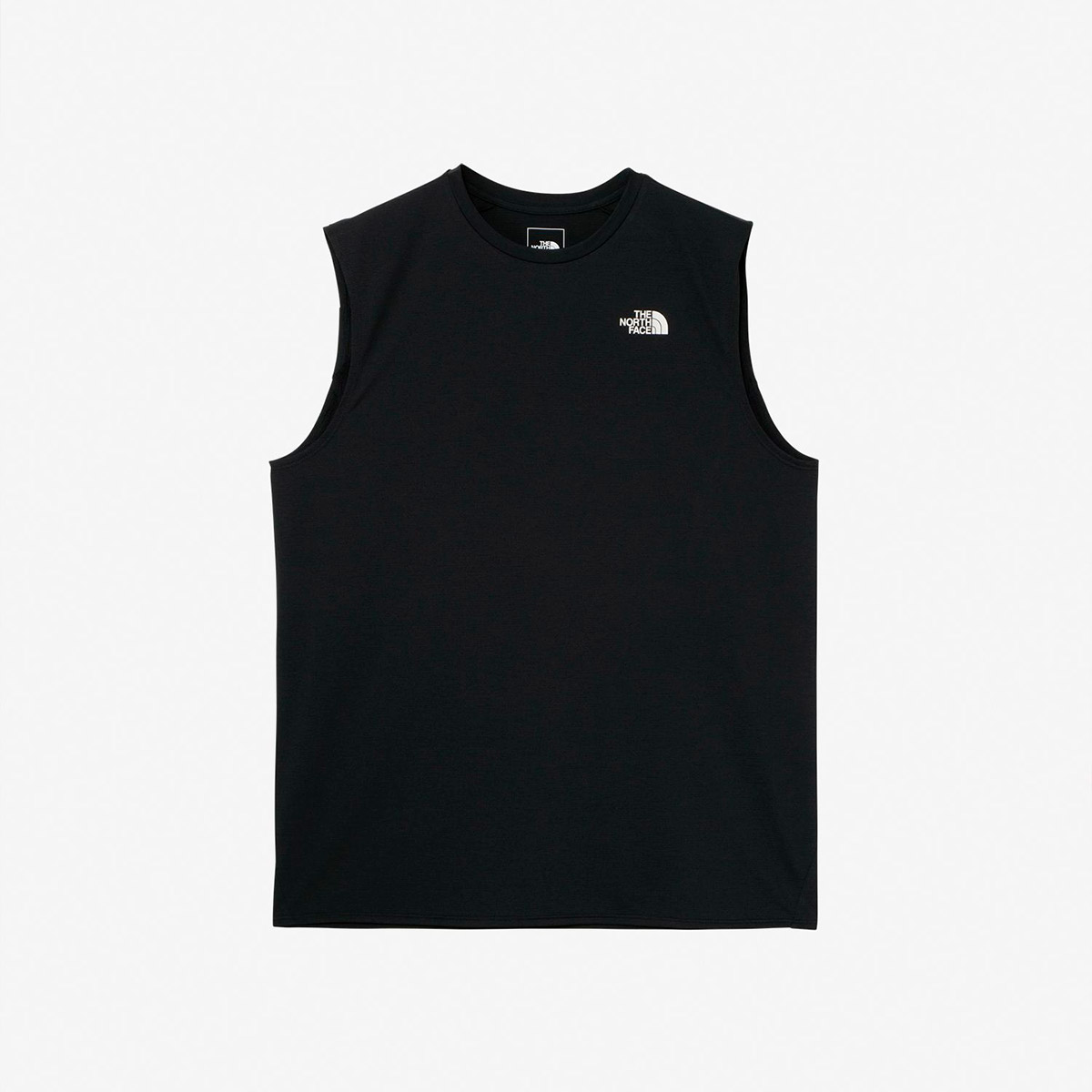 ※当店の商品はすべて日本正規代理店より仕入れた正規品です。【素材】FLASHDRY Recycled Polyester Melange Knit（ポリエステル100％）【仕様(特徴)】吸汗速乾 肌面ドライタッチ編組織／背面リフレクターグラフィック（下部のテキストとロゴのみ）／リフレクターロゴ【サイズチャート】〈M〉着丈65cm / 身幅50cm / 肩幅41cm〈L〉着丈67cm / 身幅52cm / 肩幅43cm〈XL〉着丈69cm / 身幅54cm / 肩幅44cm■サイズ寸法（実寸）とヌード寸法（適合サイズ）の違いサイズ寸法（実寸）は「実際の商品を平置きにした状態でメジャーにて採寸した寸法」です。ヌード寸法（適合サイズ）とは、「標準的な体の寸法に基づいた商品を作るための基準寸法」です。商品吊り札に記載されているのはヌード寸法（適合サイズ）です。■計測について外寸は手で計測しているため、商品によっては若干の誤差（1〜2cm）が生じる可能性があります。素材や商品形状、付属品の有無によって計測方法が異なります。フィット感を確かめるために、お手持ちのウェアを測り、サイズ寸法を比較されることをおすすめいたします。【商品説明】柔らかい着心地とドライ感を両立したランニングカットソー■特徴・肌面に配置したはっ水糸が、かいた汗を素早く表面に移行させて肌面をドライにキープ・肌面に若干の凹凸をもたせた立体的な編み地組織で、肌へのまとわりつきを軽減・背面にナイトランをイメージしたリフレクターグラフィックをデザイン■生地・素材・高い吸汗速乾性をもったTHE NORTH FACE独自の「FLASHDRY」を採用■機能・デザイン・スリーブレスタイプ・背面リフレクターグラフィック（下部のテキストとロゴのみ）・THE NORTH FACE独自の抗菌防臭加工「DEORANGE」■おすすめシーン・ランニング原産国：ベトナムカラー：ブラック