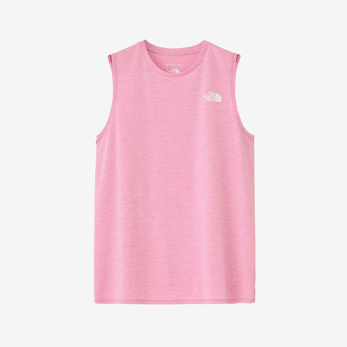 【ネコポス発送可】 ザ・ノース・フェイス THE NORTH FACE ランニング トレーニング ウェア ノースリーブ タンクトップ スリーブレス GTD メランジクルー NTW12594-V レディース 女性 26SS 春夏