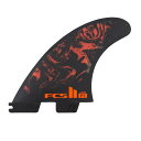 GtV[GX T[t tB FCSII FILIPE TOLEDO TRI FINS BLACK/RED FFTM-PC05-MD-TSR FCS