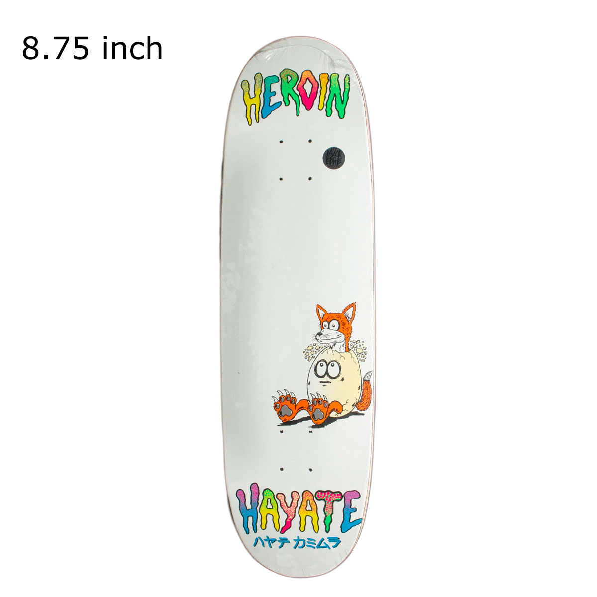 Street Sports - ヘロイン HEROIN スケボー スケートボード デッキ 板 ハヤテ フォックス エッグ HAYATE FOX EGG 8.75 06-01-0793