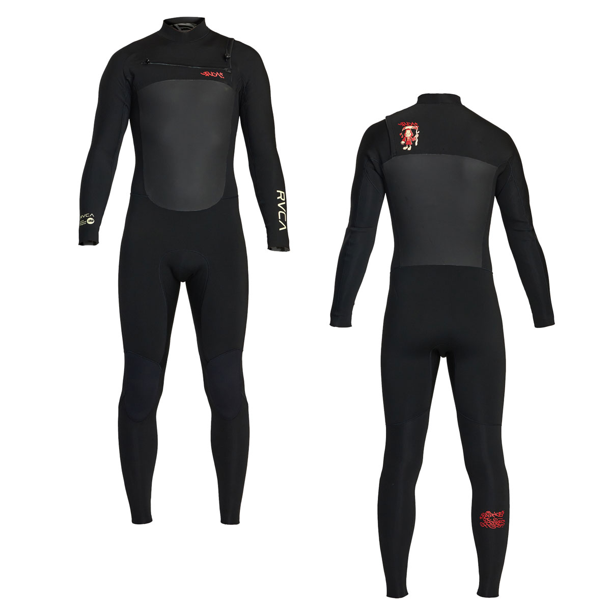 ルーカ RVCA サーフィン サーフ ウエットスーツ WET SUITS 3/2 BALANCE DEMOTE CHEST ZIP FULL BD048202 メンズ 男性 23FA 秋冬