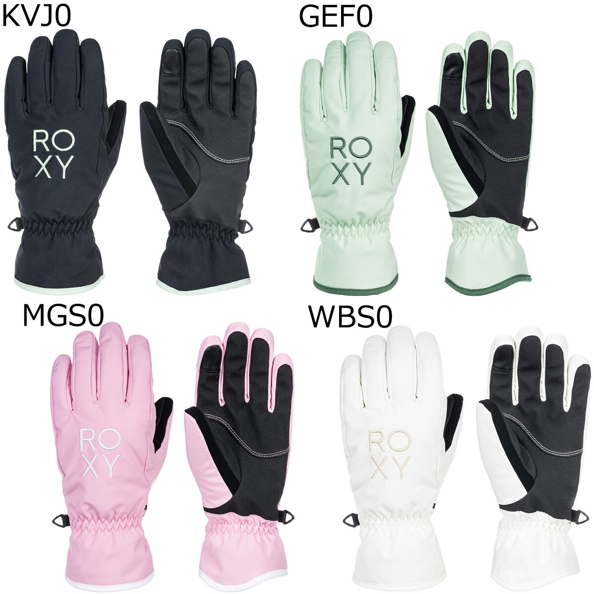 ロキシー ROXY スノボー スノボ スノーボード グローブ 手袋 FRESHFIELD GLOVES ERJHN03239 レディース 女性 23-24