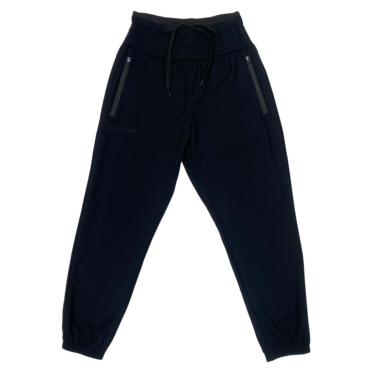 【BLACK FRIDAY期間中P5倍★11/20 20:00～11/27 1:59まで】ジンガー JINGER ランニング ウェア ボトムス ロング パンツ 長ズボン ルーズパンツ J-2061-BLK メンズ レディース ユニセックス 25FA 秋冬