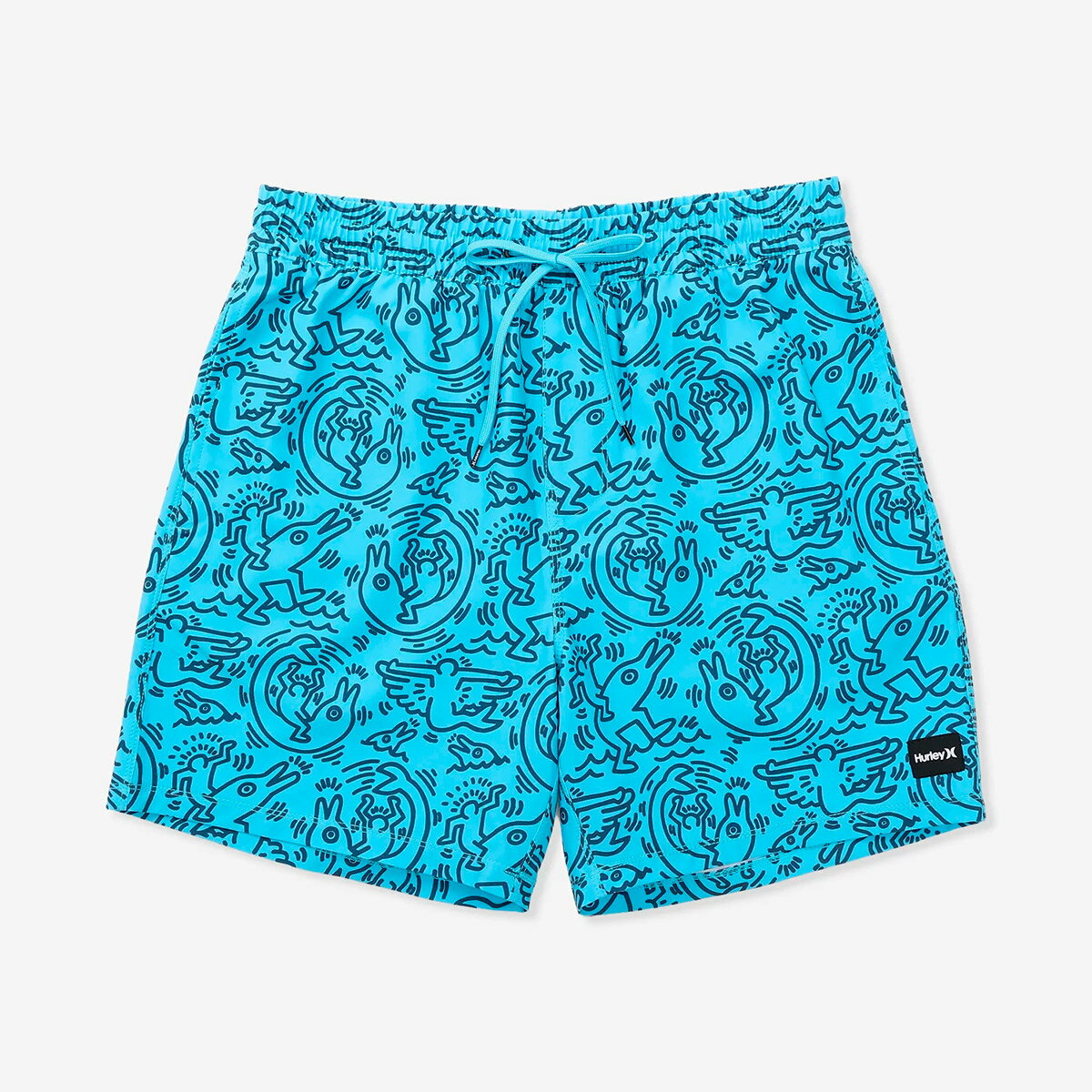 Rakuten - 【お買い物マラソン期間中P5倍★6/20 20:00〜6/26 1:59まで】ハーレー Hurley サーフィン サーフ 水着 ボードショーツ トランクス 海パン キャノンボール ボレー キース・ヘリング 17