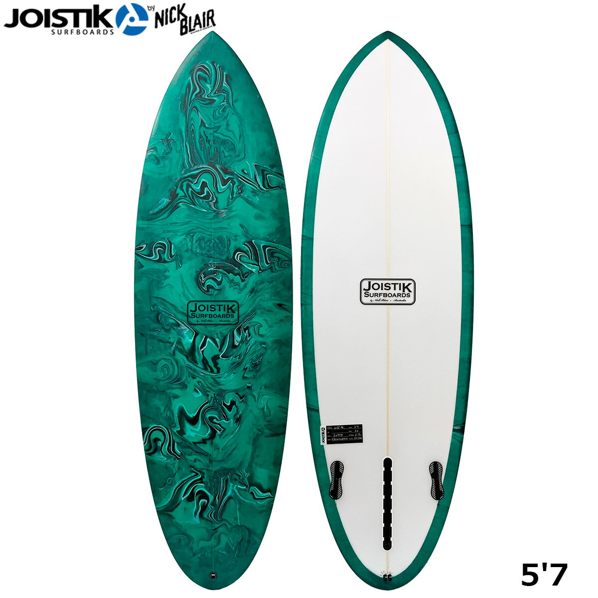 樂天商城 - ジョイスティック JOISTIK サーフィン サーフ サーフボード 板 ショートボード TACO CLASSIC SWIRL TINT BOX SIDE FCS2 PU NBSJPTC2026SGB