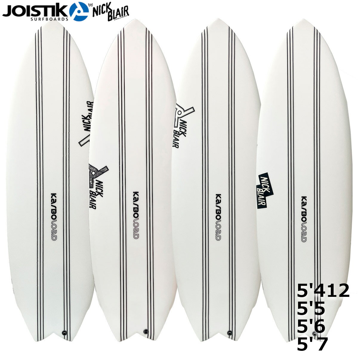 【お買い物マラソン期間中P5倍★4/24 20:00〜4/27 9:59まで】ジョイスティック JOISTIK サーフィン サーフ サーフボード 板 ショートボード V2TACO KARA KARBO LOAD クリアー FCS2 5FIN NBSJPTK2026