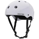 プロテック PRO-TEC スケボー スケートボード ヘルメット クラシック スケート CLASSIC SKATE 36150107 GLOSS WHITE メ...