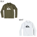 【お買い物マラソン期間中P5倍★5/9 20:00〜5/16 1:59まで】クイックシルバー QUIKSILVER サーフィン サーフ ラッシュガード UVカッ...