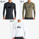 【お買い物マラソン期間中P5倍★5/9 20:00〜5/16 1:59まで】クイックシルバー QUIKSILVER サーフィン サーフ ラッシュガード UVカッ...