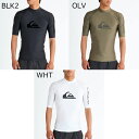 【お買い物マラソン期間中P5倍★5/9 20:00〜5/16 1:59まで】クイックシルバー QUIKSILVER サーフィン サーフ ラッシュガード UVカッ...