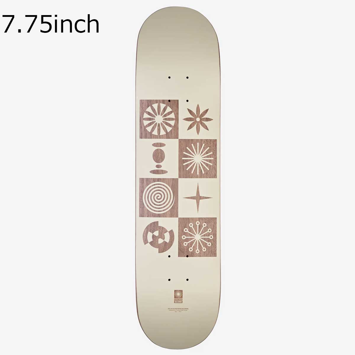 グローブ GLOBE スケボー スケートボード デッキ 板 シルエット デッキ SILHOUETTE DECK 7.75 10025445-SOLNOT