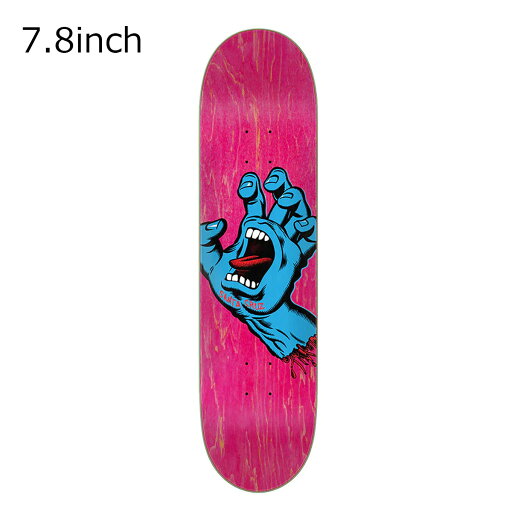 サンタクルーズ SANTACRUZ スケボー スケートボード デッキ 板 SCREAMING HAND 7.8 PINK 31022445 サンタクルーズ SANTACRUZ スケボー スケートボード デッキ 板 SCREAMING HAND 7.8 PINK 31022445
