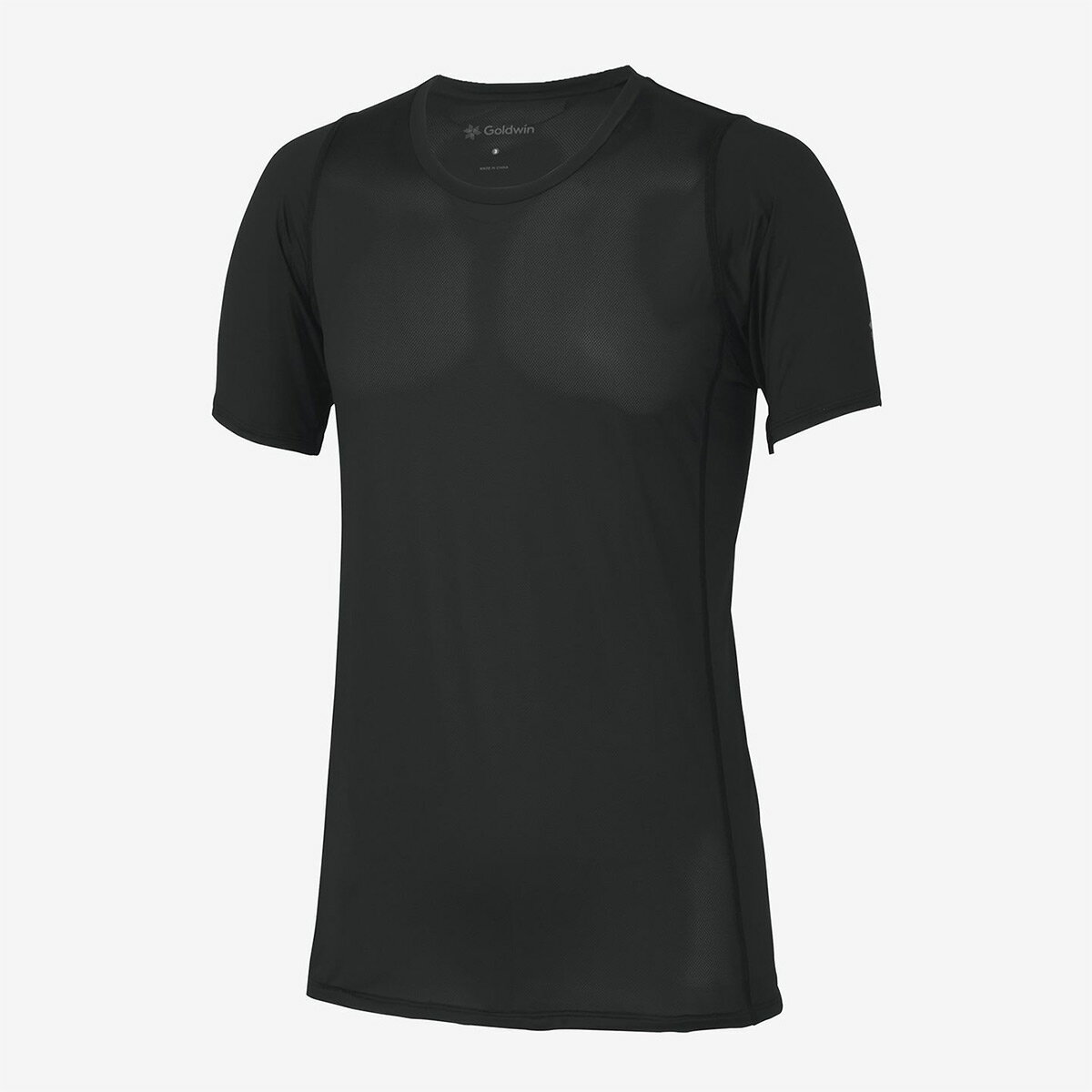 樂天商城 - ゴールドウイン GOLDWIN ランニング ウェア 半袖 Tシャツ クーリングハーフスリーブ C3fit COOL HALF SLEEVES GC65103-BK メンズ 男性 25SP 春夏