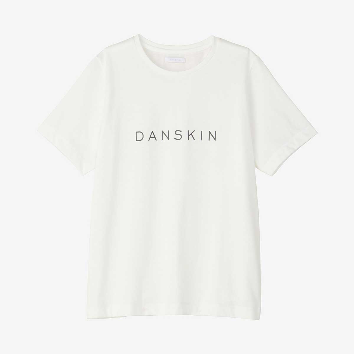 ダンスキン DANSKIN ジム フィットネス ヨガ ウェア 半袖 Tシャツ プリント ショート スリーブ ティー DC724107-JW レディース 女性 24SS 春夏