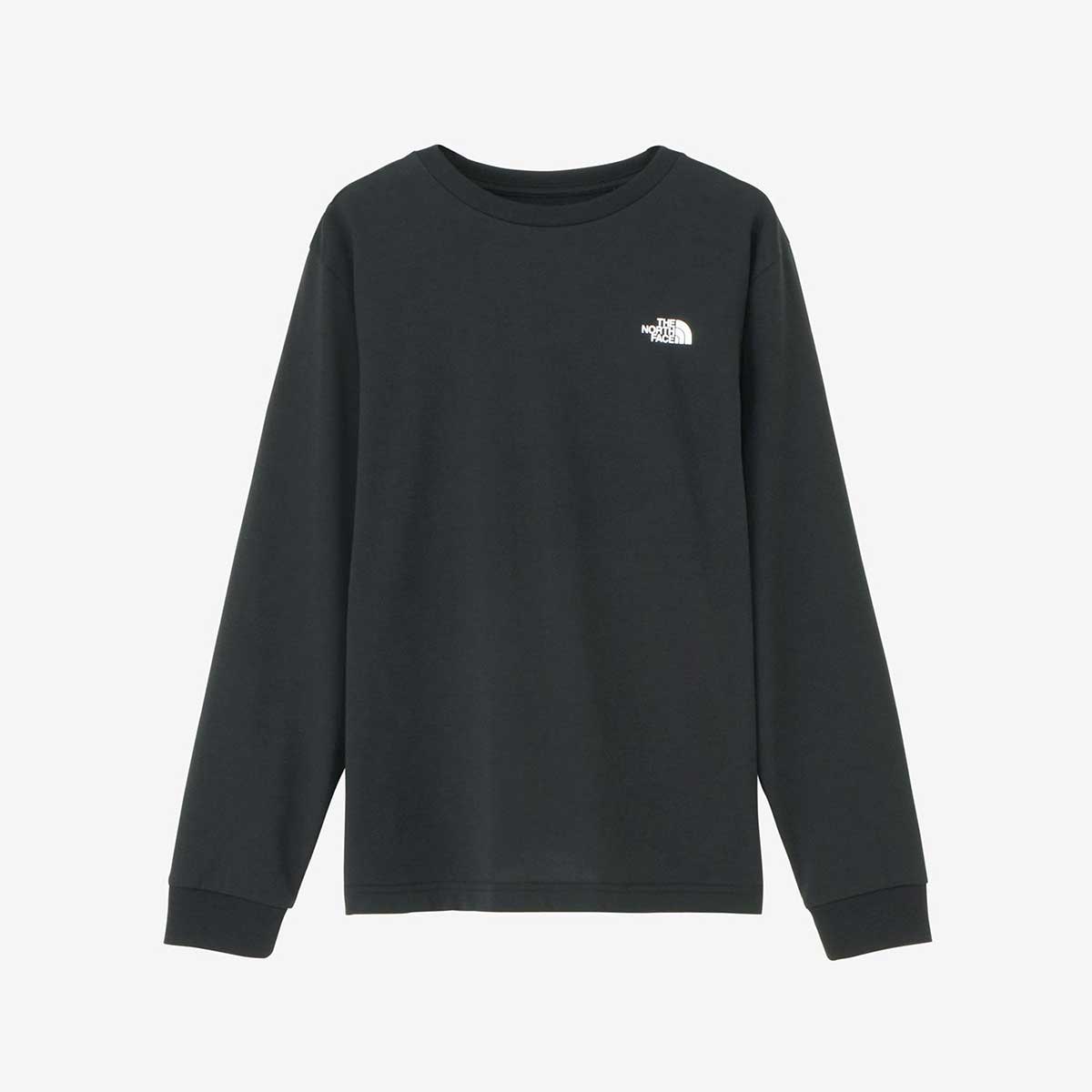 ノースフェイス THE NORTH FACE アウトドア カジュアル ウェア 長袖 Tシャツ ロンT ロング スリーブ バック スクエア ロゴ ティー NTW3..