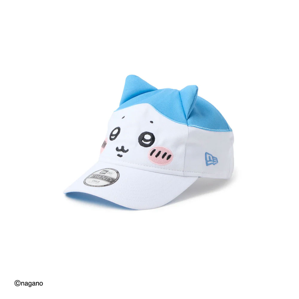 【お買い物マラソン期間中P5倍★3/20 20:00～3/26 1:59まで】ニューエラ NEW ERA アウトドア カジュアル 帽子 キャップ キッズ Child 9TWENTY ちいかわ / ハチワレ ホワイト/ラディアントブルー 14864499 ジュニア キッズ 子ども 男の子 女の子 26SP 春夏