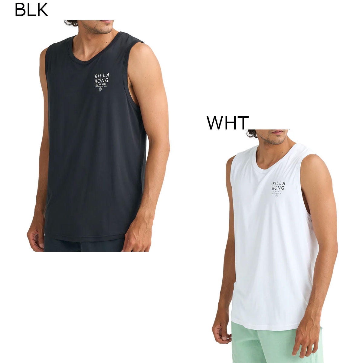 Mens - ビラボン BILLABONG サーフィン サーフ ラッシュガード UVカット RASH サーフタンクトップ BG011857 メンズ 男性 26SP 春夏