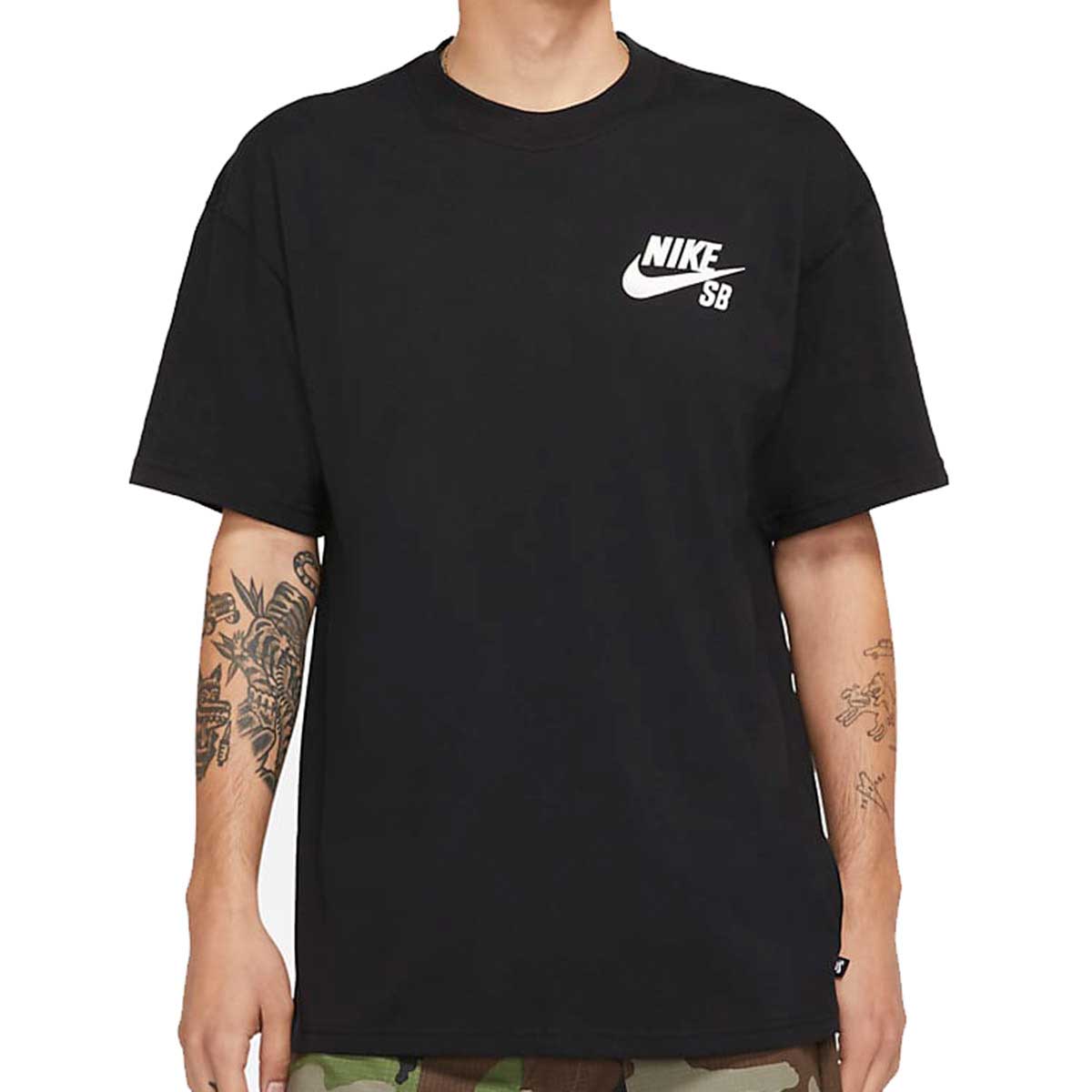 ナイキSB スケート ボート ウェア メンズ ロゴ Tシャツ DC7818-010 23SU 春夏 LOGO S/S TEE NIKE SB