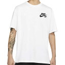 ナイキSB スケート ボート ウェア メンズ ロゴ Tシャツ DC7818-100 23SU 春夏 LOGO S/S TEE NIKE SB