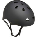 インダストリアル ヘルメット HELMET 1002837-BLK の特長 元INDEPENDENTのライダーであるToryと長年シアトルでスケートボードショップを経営してきたScottが立ち上げたブランドINDUSTRIAL(インダストリアル)。低価格、高品質なIndustrialセーフティーヘルメット。二層からなるクッションがしっかりと衝撃から頭部を守ります。形・かぶり心地は日本人向けで、スケートボード、パーク、インラインスケート、BMX、自転車、スノーボードの練習に最適です。専用パークやスクールなどでもヘルメットは必須アイテムです。サイズはキッズから大人まで幅広く対応しています。好きなステッカーなどを貼って自分なりにカスタマイズするのもオススメです。※掲載商品の色はできる限り実物に近づけてカラーを反映しておりますが、お客様側の個々のモニターの使用環境によって色味が異なる場合がございます。※商品初期不良品以外の交換・返品は固くお断りさせていただきます。サイズ・カラーなどは慎重にお選びください。■SIZEの目安XS：小学生未満(頭囲53cm位)S：小学生または女の子(頭囲54cm位)M：大人または女の子(頭囲54〜58cm位)L：大人でも少し体格の良い方(頭囲58〜62cm位)XL：大人でもかなり体格の良い方(頭囲62〜66cm位) インダストリアル ヘルメット HELMET 1002837-BLK の商品情報 素材 外側：樹脂内側：スポンジ2層構造