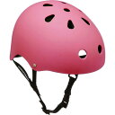 インダストリアル ヘルメット HELMET 1002837-PINK の特長 元INDEPENDENTのライダーであるToryと長年シアトルでスケートボードショップを経営してきたScottが立ち上げたブランドINDUSTRIAL(インダストリアル)。低価格、高品質なIndustrialセーフティーヘルメット。二層からなるクッションがしっかりと衝撃から頭部を守ります。形・かぶり心地は日本人向けで、スケートボード、パーク、インラインスケート、BMX、自転車、スノーボードの練習に最適です。専用パークやスクールなどでもヘルメットは必須アイテムです。サイズはキッズから大人まで幅広く対応しています。好きなステッカーなどを貼って自分なりにカスタマイズするのもオススメです。※掲載商品の色はできる限り実物に近づけてカラーを反映しておりますが、お客様側の個々のモニターの使用環境によって色味が異なる場合がございます。※商品初期不良品以外の交換・返品は固くお断りさせていただきます。サイズ・カラーなどは慎重にお選びください。■SIZEの目安XS：小学生未満(頭囲53cm位)S：小学生または女の子(頭囲54cm位)M：大人または女の子(頭囲54〜58cm位)L：大人でも少し体格の良い方(頭囲58〜62cm位)XL：大人でもかなり体格の良い方(頭囲62〜66cm位) インダストリアル ヘルメット HELMET 1002837-PINK の商品情報 素材 外側：樹脂内側：スポンジ2層構造