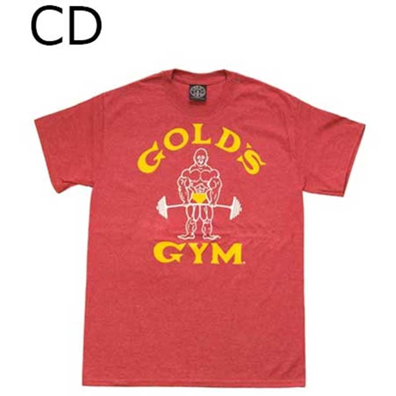 楽天市場】ゴールドジム tシャツ（カラーレッド）の通販