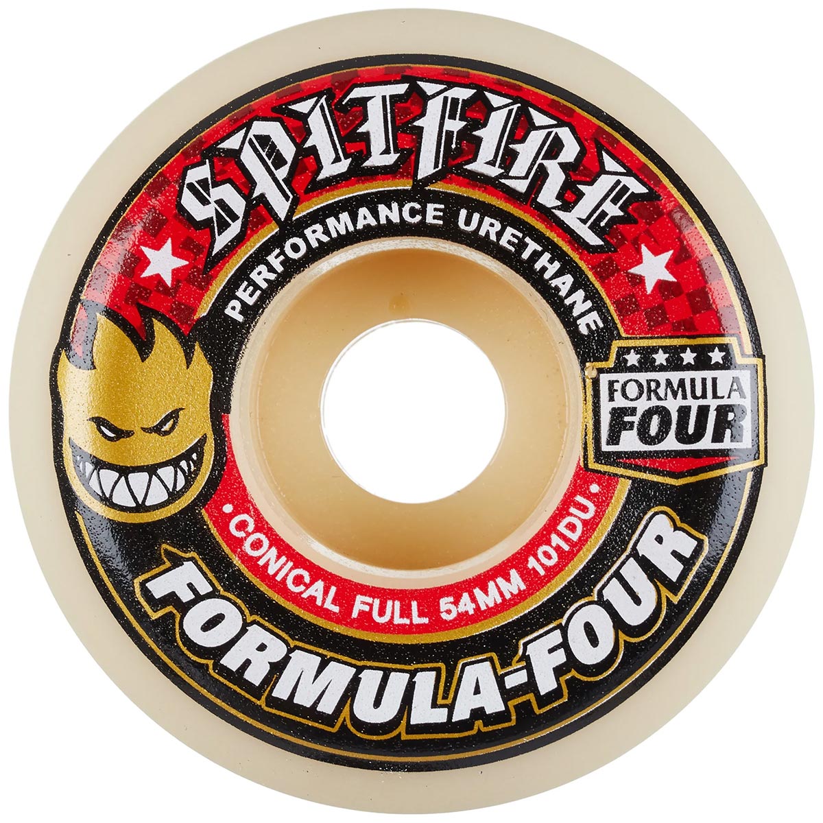 【お買い物マラソン期間中P5倍★6/20 20:00〜6/26 1:59まで】スピットファイア SPITFIRE スケボー スケートボード ウィール フォーミュラフォー コニカル フル F4 101D CONICAL FULL 53mm 2111001553