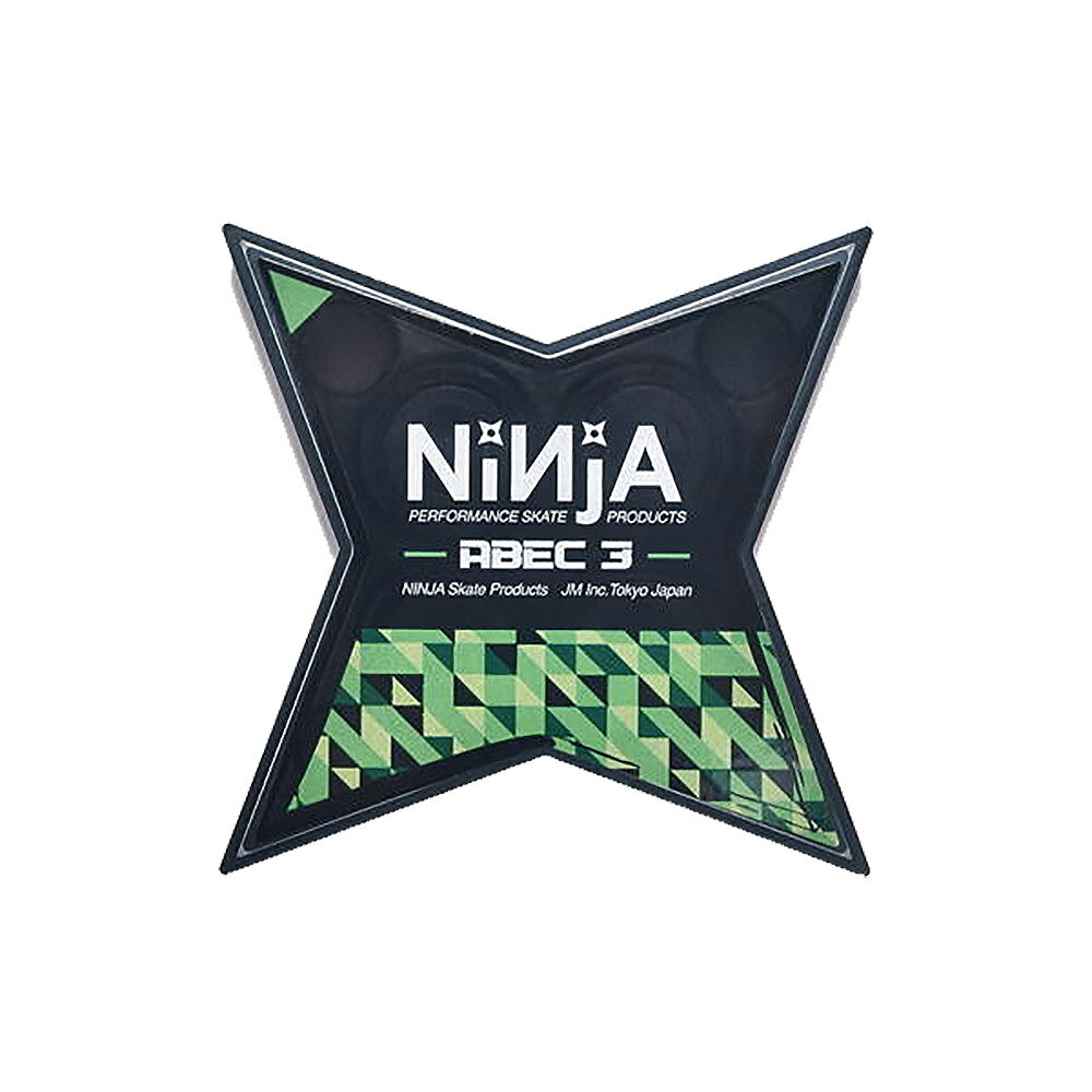 ニンジャ スケートボード ベアリング オイル ABEC3 スター 4562389493010 NINJA