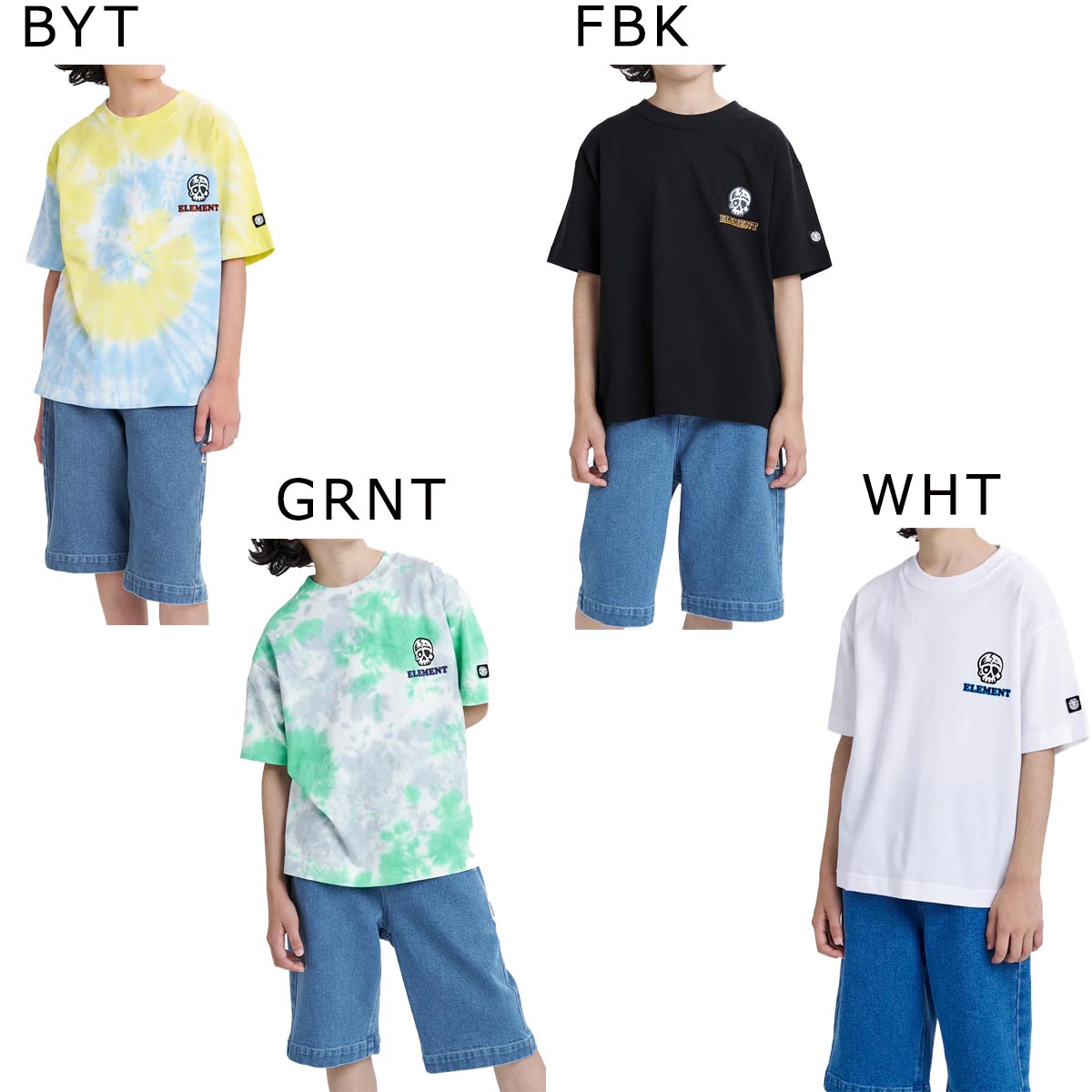 乐天商城 - エレメント ELEMENT スケボー スケートボード ウェア 半袖 Tシャツ TIMBER 3 SS Y Tシャツ BG025250 ジュニア キッズ 子ども 男の子 女の子 26SU 春夏