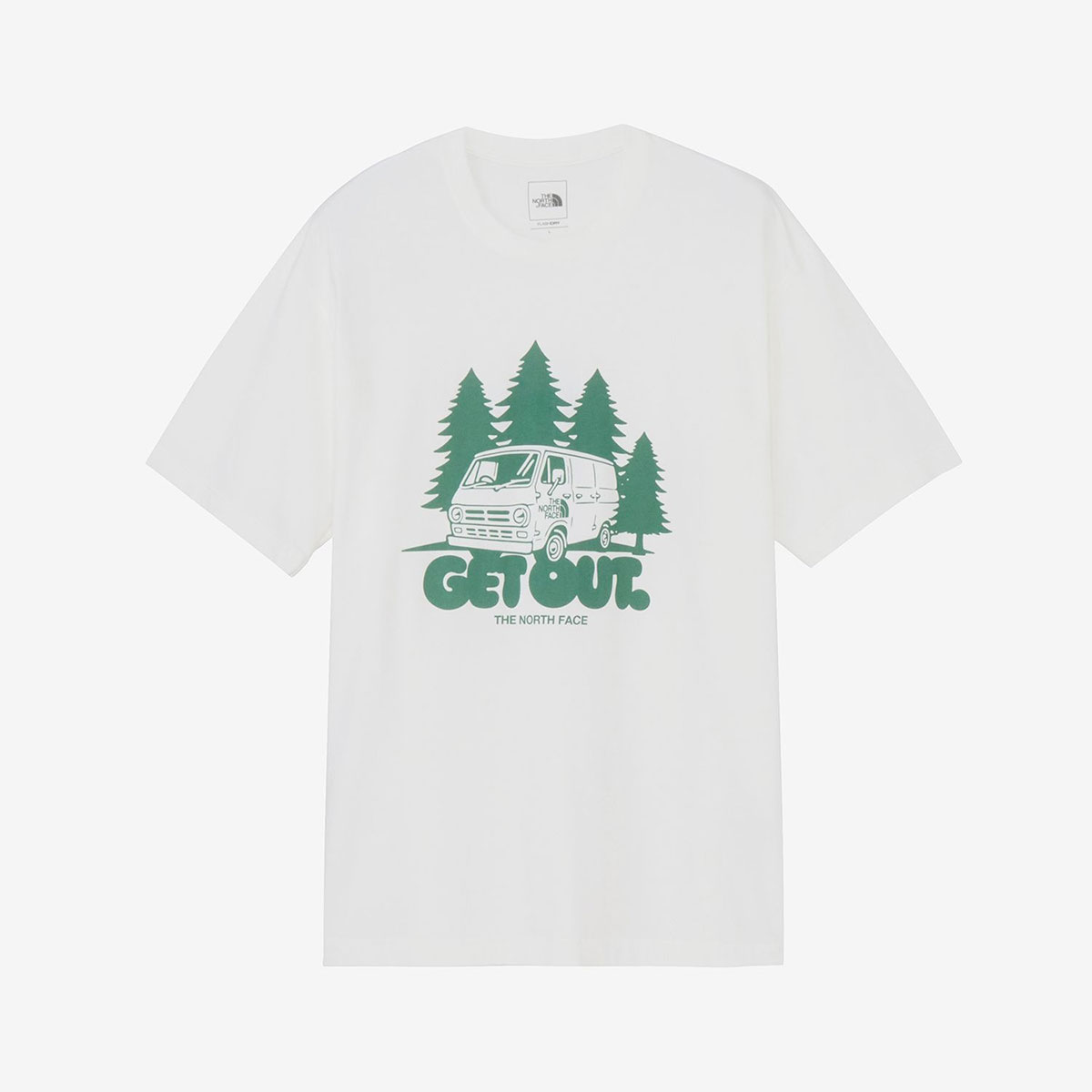 樂天商城 - ザ・ノース・フェイス THE NORTH FACE アウトドア カジュアル ウェア 半袖 Tシャツ ショートスリーブゲットアウトティー NT32642-OW メンズ レディース ユニセックス 26SS 春夏