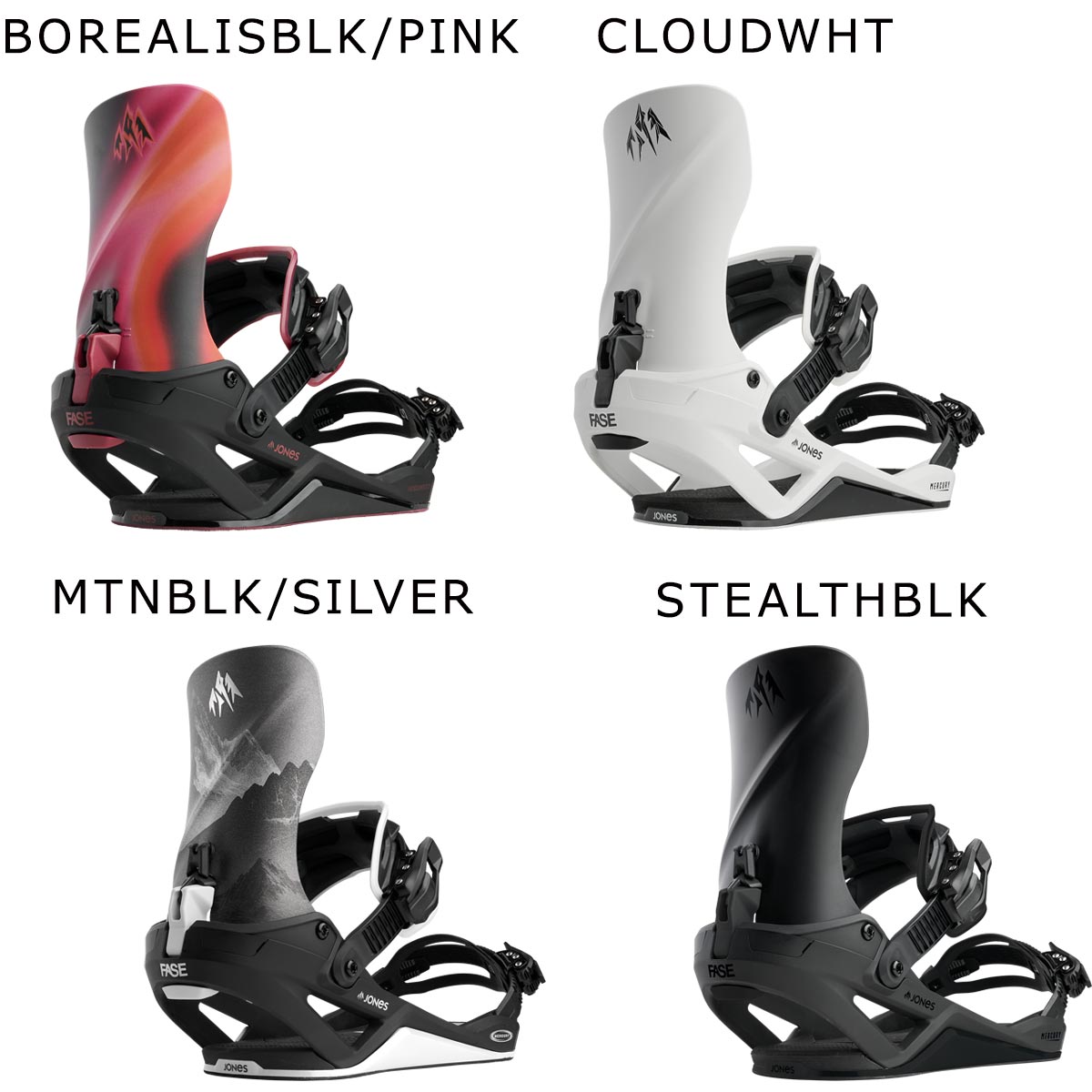 Snow Boarding - 【早期予約 10%OFF】【送料無料】ジョーンズ JONES 26-27 スノボー スノボ スノーボード バインディング ビンディング US MERCURY FASE S-BIN2627-2 メンズ 男性