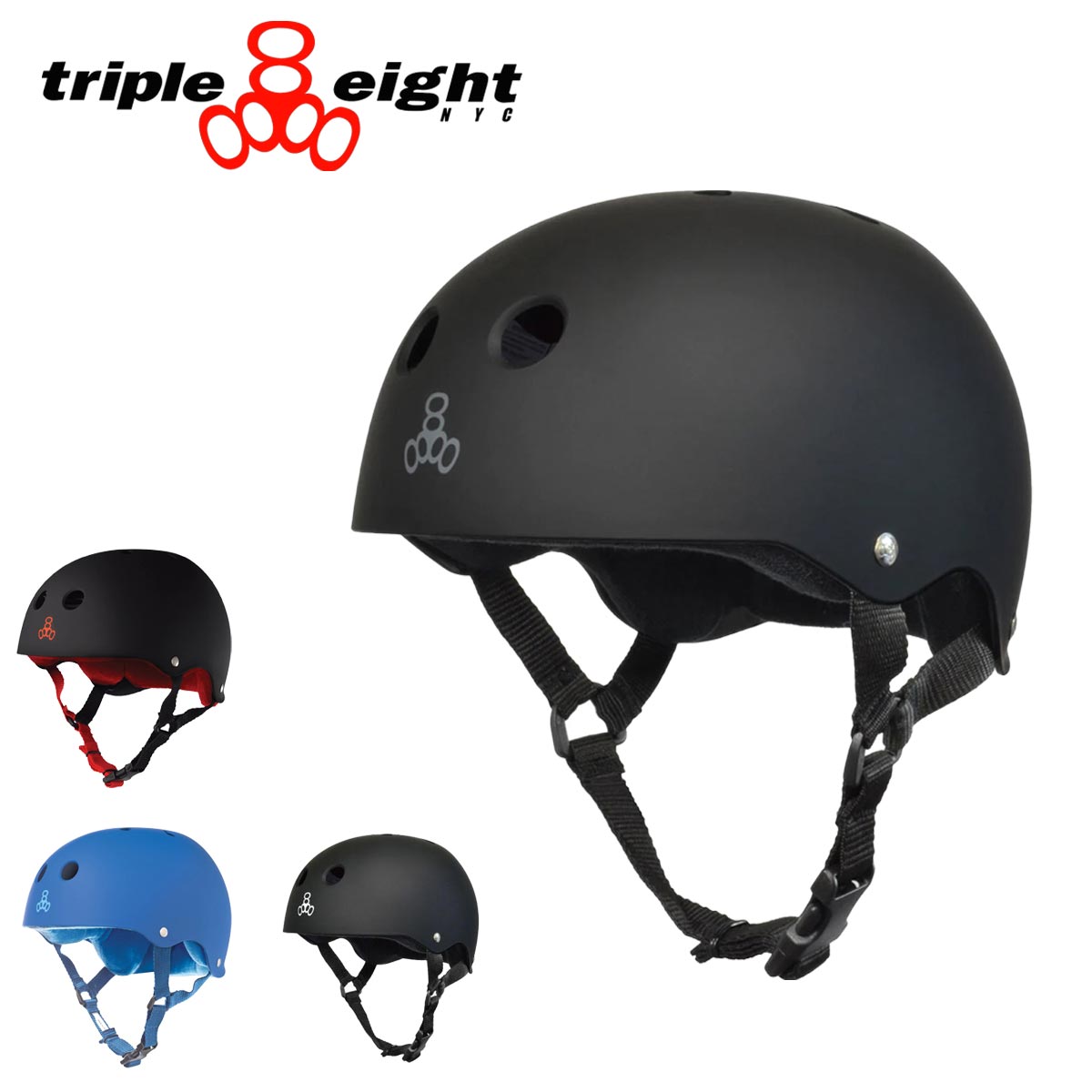 【セール47%OFF】トリプルエイト triple eight スケボー スケートボード ヘルメット SWEATSAVER HELMETS T818S メンズ レディース ユニセックス