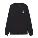 【お買い物マラソン期間中P5倍★7/19 20:00~7/26 1:59まで】ザ・ノース・フェイス THE NORTH FACE アウトドア カジュアル ウェア 長袖 Tシャツ ロンT ロング スリーブ ズー ピッカー ティー L/S ZOO PICKER TEE NT32533-K メンズ レディース ユニセックス 25SS 春夏