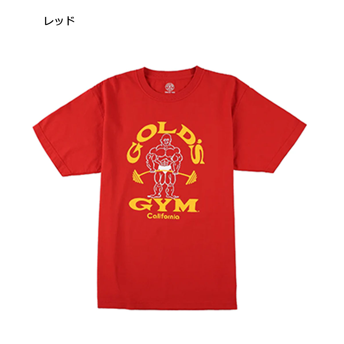 楽天市場】ゴールドジム tシャツ（カラーレッド）の通販