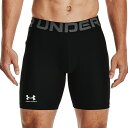アンダーアーマー UNDER ARMOUR ジム フィットネス ヨガ ウェア ボトムス インナー アンダー パンツ ショーツ UA ヒートギア アーマー ショーツ 1361596-001 メンズ 男性 24FA 秋冬(4)