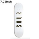 サワー SOUR スケボー スケートボード デッキ 板 サワー アーミー ホワイト Sour Army White 7.75 1005367