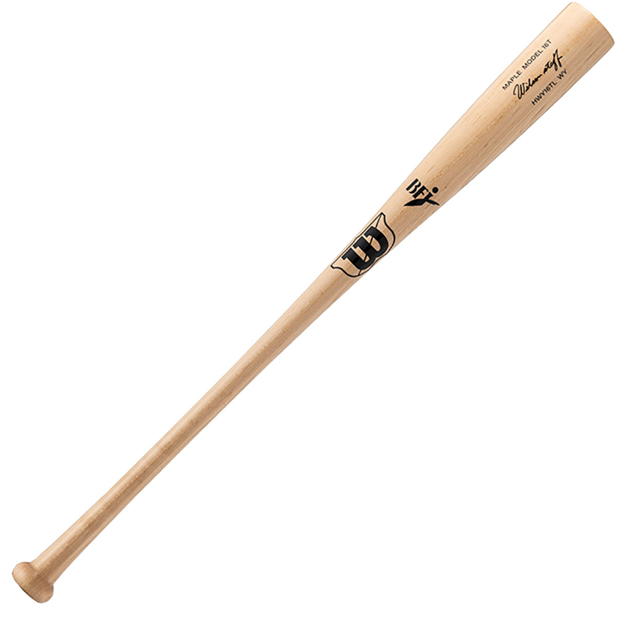 ウイルソン Wilson ベースボール 野球 ソフトボール バット 木製 硬式 メープル ウィルソンスタッフ 16T型 超軽量モデル WBW2008010 メンズ レディース ユニセックス 25SP 春夏