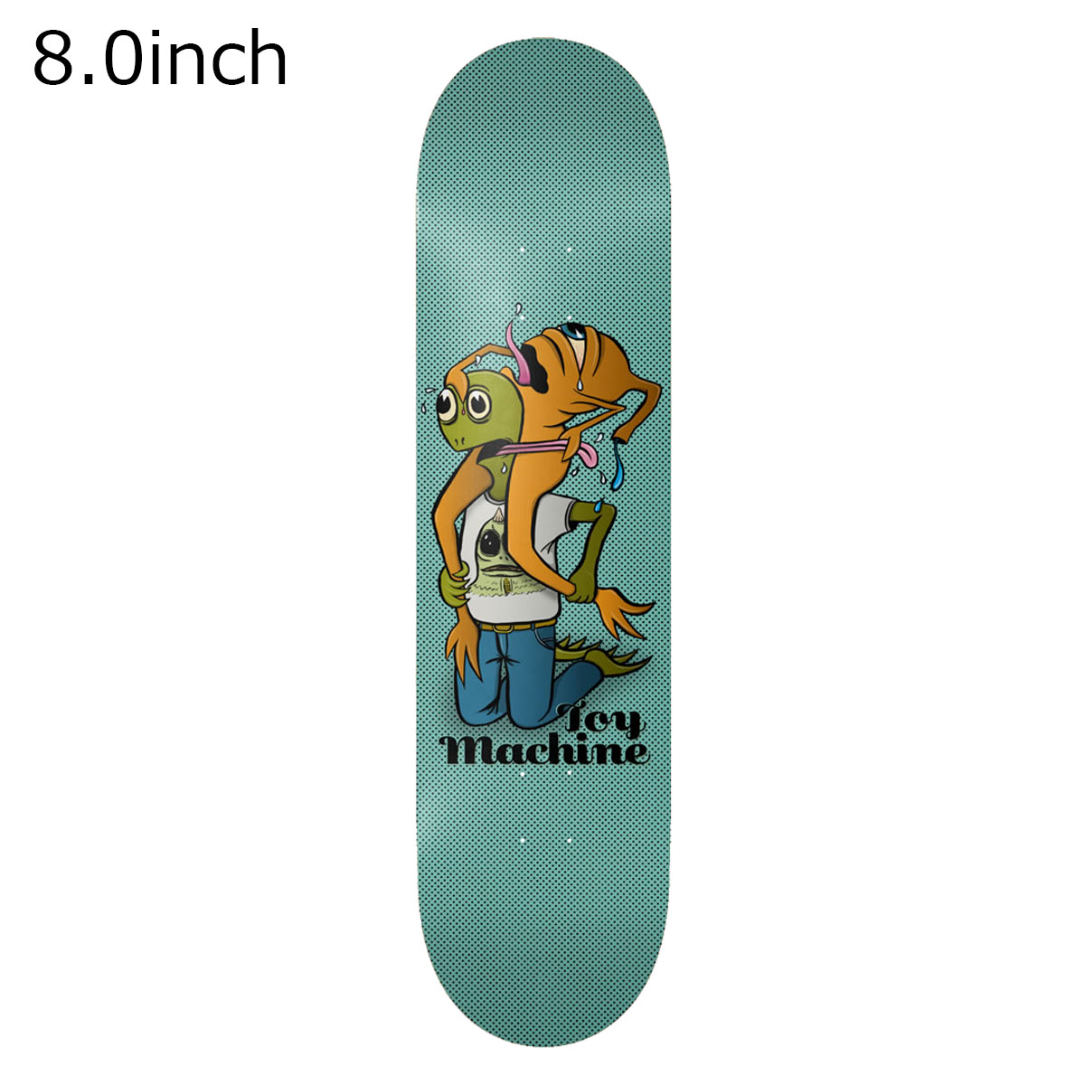 【楽天スーパーSALE期間中P5倍★3/4 20:00〜3/11 1:59まで】トイマシーン TOYMACHINE スケボー スケートボード デッキ 板 TURTLE BOY FIGHT 8.0 D1297