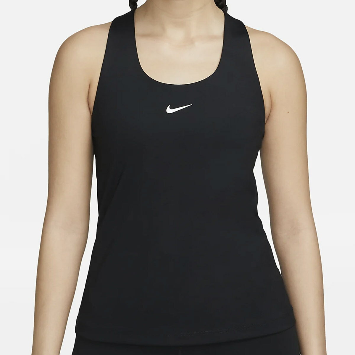 ナイキ NIKE ジム フィットネス ヨガ ウェア スポーツブラ スポブラ ブラトップ ウィメンズ Dri-FIT スウッシュ タンク ブラ ミディアムサポート パッディド スポーツブラ タンクトップ DV9898-010 レディース 女性 24SU 春夏