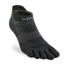 インジンジ injinji ランニング ソックス 靴下 ランライトウェイトノーショウ 281110-BLA メンズ レディース ユニセックス 24FA 秋冬