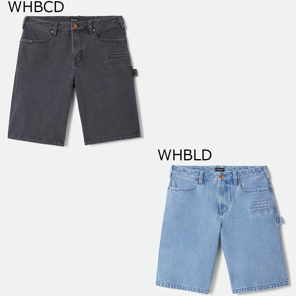Rakuten - ブリクストン BRIXTON スケボー スケートボード ウェア ボトムス ショート ハーフ パンツ 短パン BUILDERS CARPENTER BAGGY SHORT 30050 メンズ 男性 26SP 春夏