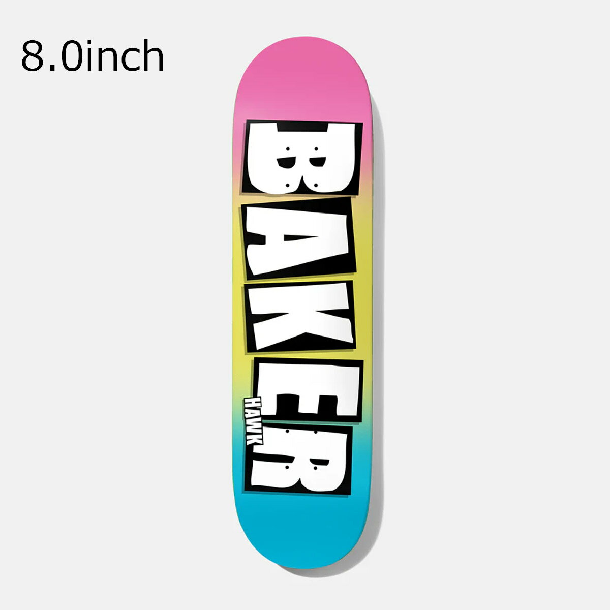ベイカー BAKER スケボー スケートボード デッキ 板 RH Brand Name Sherbert 8.0 03-01-2090
