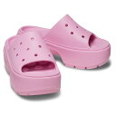 クロックス Crocs サンダル 靴 ストンプ スライド Stomp Slide 209346-6WY レディース 女性 25SP 春夏(4)