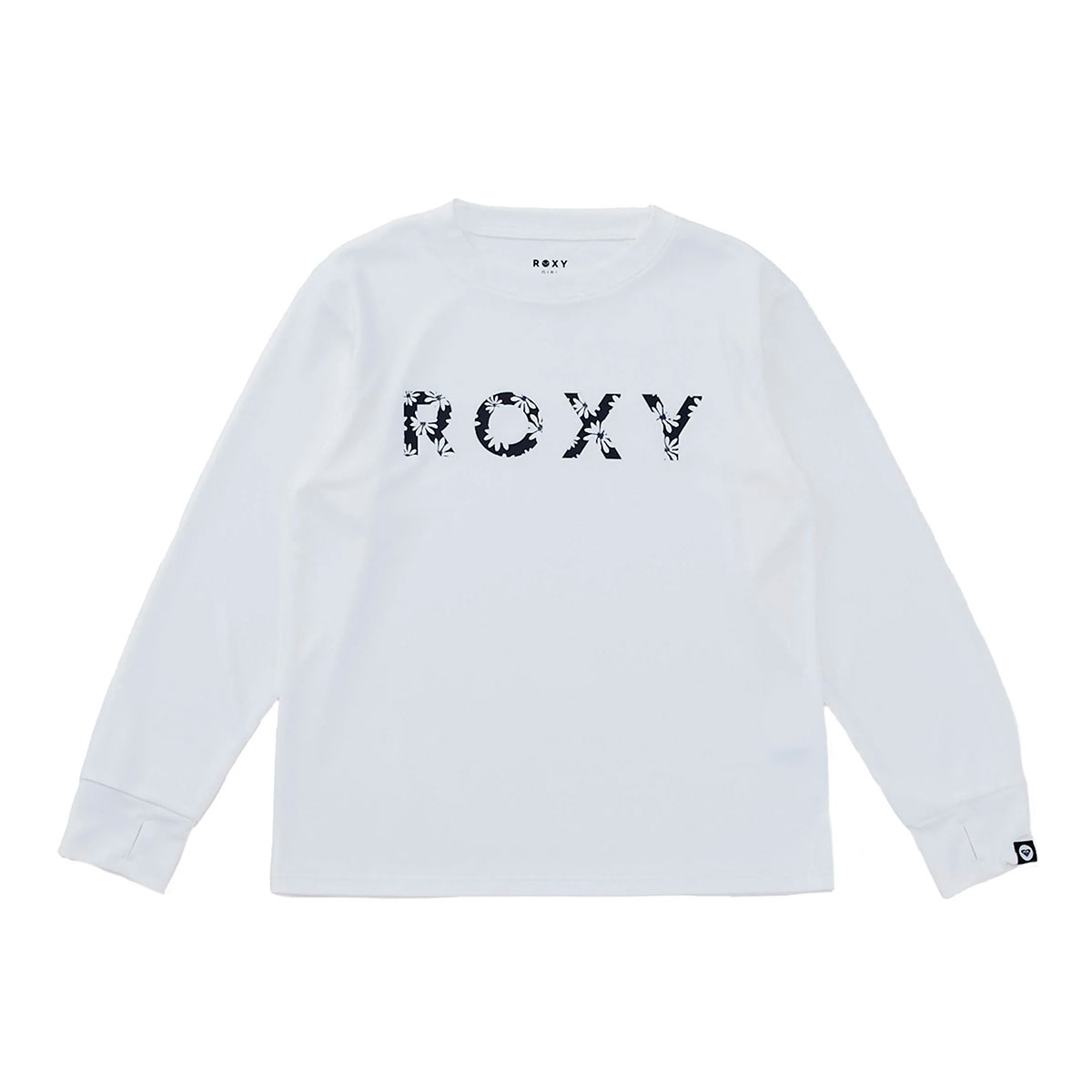 樂天商城 - 【お買い物マラソン期間中P5倍★5/9 20:00〜5/16 1:59まで】ロキシー ROXY サーフィン サーフ ラッシュガード UVカット SPLASHY L/S ラッシュロンT TLY261108 ジュニア キッズ 子ども 女の子 26SP 春夏