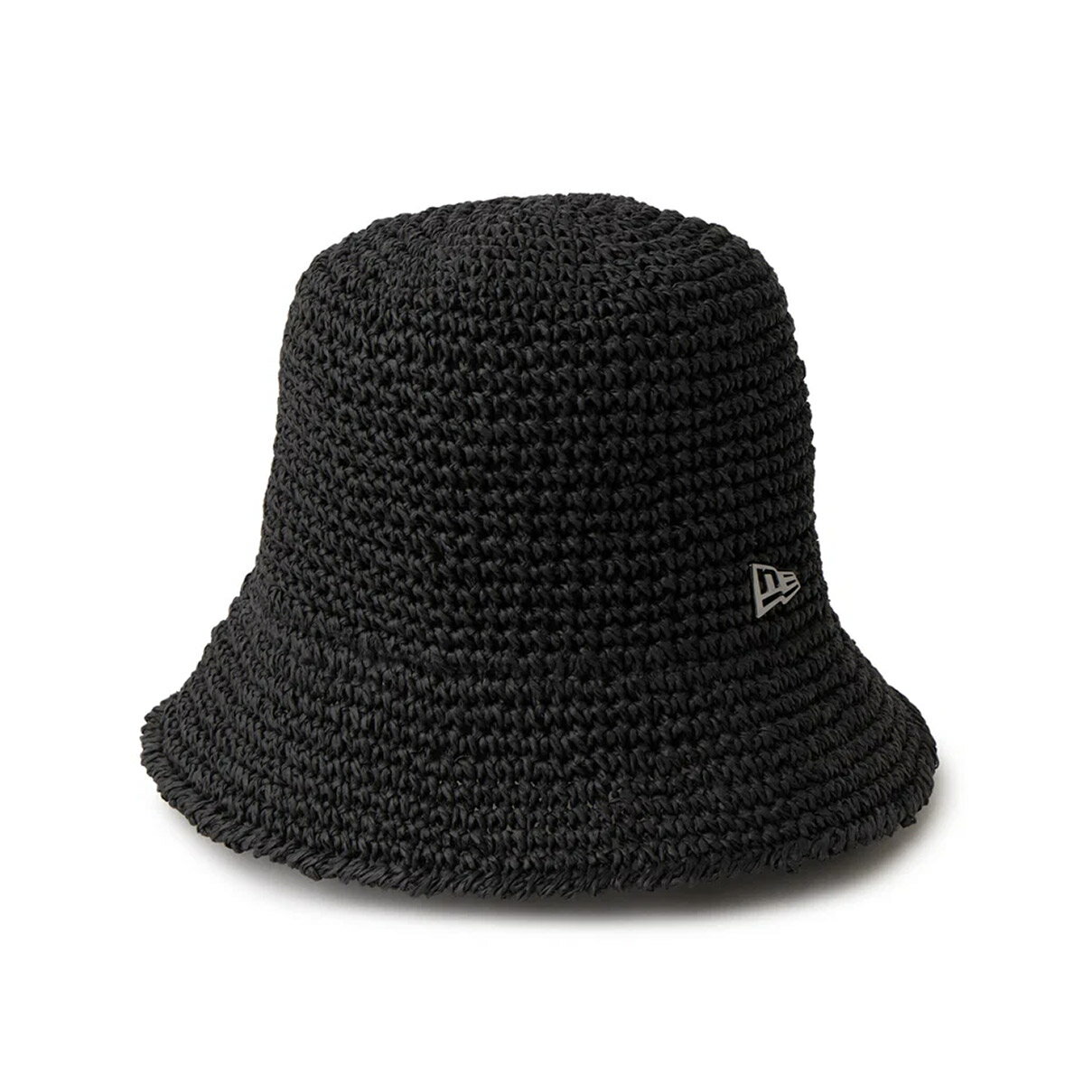 樂天商城 - ニューエラ NEW ERA アウトドア カジュアル 帽子 ハット バケット01 セーラーブリム Paper Crochet Hat ブラック 14744759 メンズ レディース ユニセックス 26SP 春夏