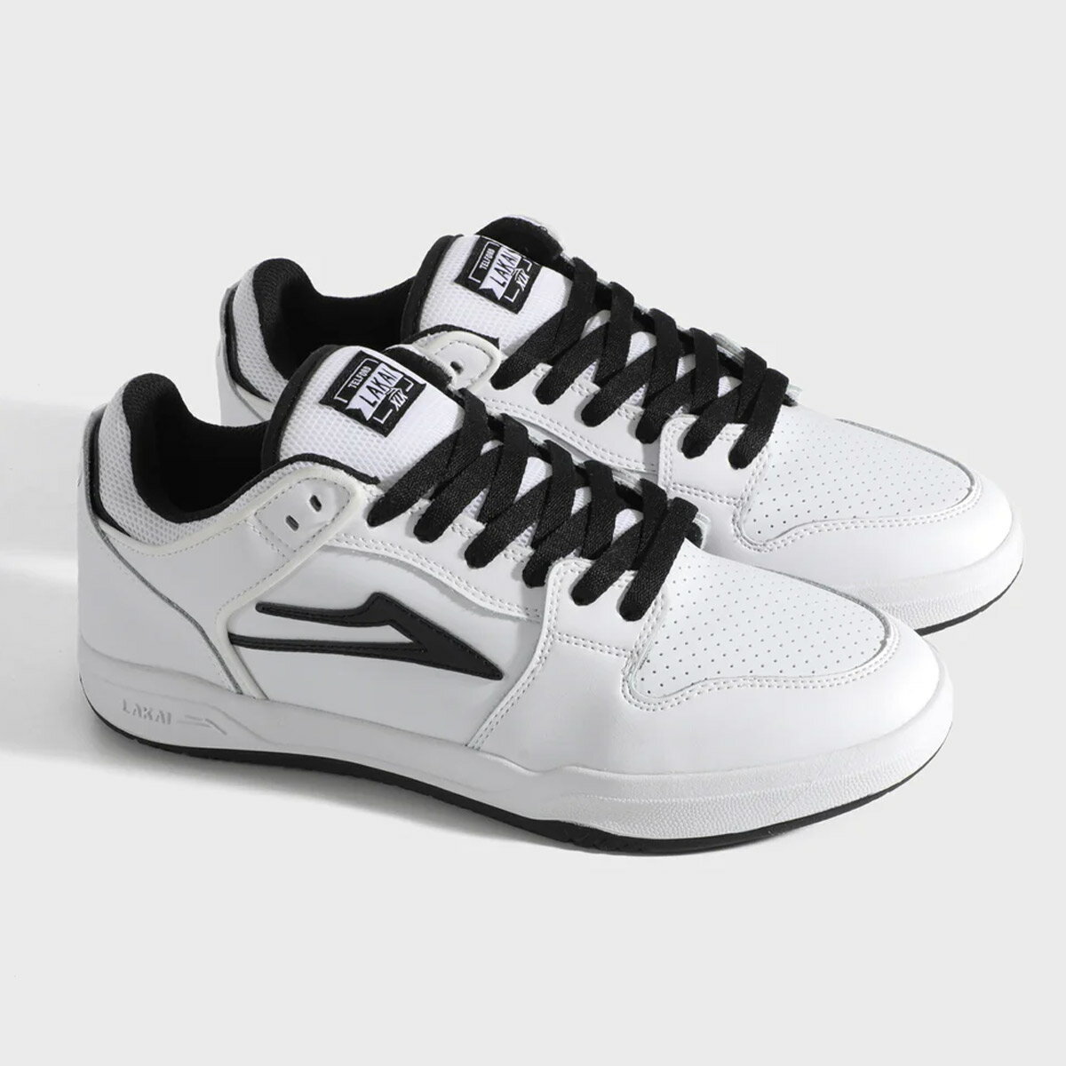 Lakai - 【お買い物マラソン期間中P5倍★4/14 20:00〜4/17 9:59まで】ラカイ LAKAI スケボー スケートボード スケシュー スニーカー シューズ 靴 TELFORD LOW FTLOW25Q1-002-WH メンズ 男性 25FA 秋冬