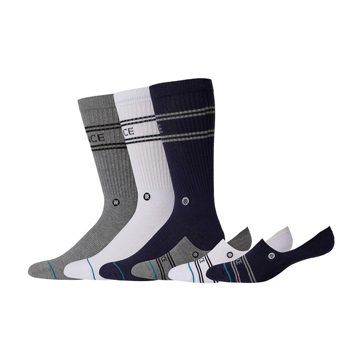 スタンス STANCE スケボー スケートボード ソックス 靴下 ベーシック ミックス 6 パック BASIC MIXED 6..