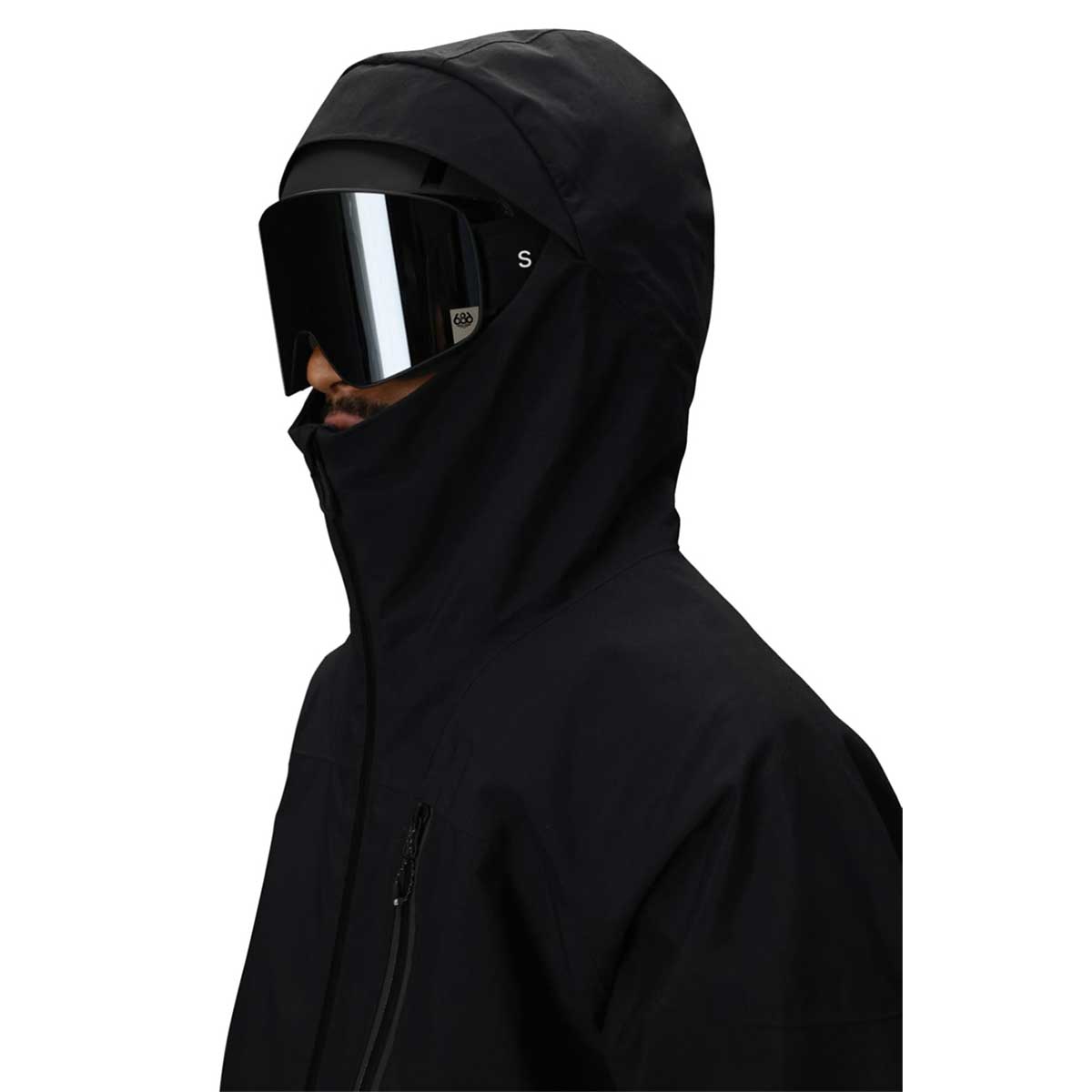 �ڳ�ŷ�����ѡ�SALE������P5�ܡ�3/4 20:00��3/11 1:59�ޤǡۡڥ�����20%OFF���ۥ��å��������ȥ��å��� 686 ���Υܡ� ���Υ� ���Ρ��ܡ��� ������ ���㥱�å� GORE-TEX GT THERMAGRAPH(R) JACKET M5WN159-BLK ��� ���� 25-26