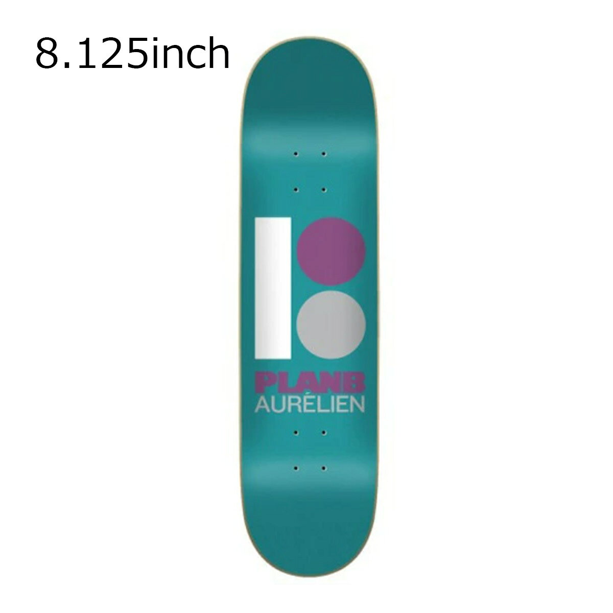 【セール43%OFF！】プランビー PLAN B スケボー スケートボード デッキ 板 METAL HONEYCOMB AG 8.125 P..